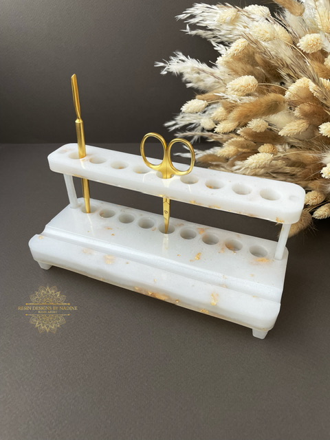 Pearl nail tool stand